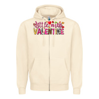 Sandshell Little miss Valentine Zipper Hoodie - HowdyJamesFarm