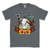 Charcoal Heather farm life sheep Classic Tee - SublimationCraftShop
