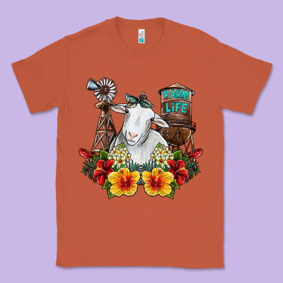 Farm Life Sheep Classic Tee Designed By Sublimationcraftshop