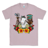 Lilac farm life sheep Classic Tee - SublimationCraftShop