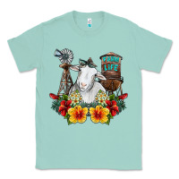 Seafoam farm life sheep Classic Tee - SublimationCraftShop