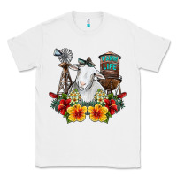 White farm life sheep Classic Tee - SublimationCraftShop