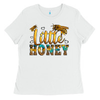 White Western Little Honey Bee Ladies Tee - LillyAllenDesigns