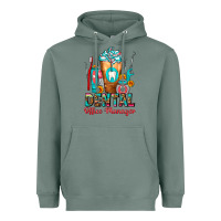 Sage Dental Office Manager cold drink frappe Heavyweight Hoodie - FaDigitalArtStudio