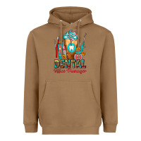 Toasted Coconut Dental Office Manager cold drink frappe Heavyweight Hoodie - FaDigitalArtStudio
