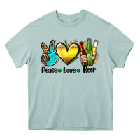 Arona peace love beer Heavy Core Tee - AdoDesignShop