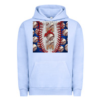 Pigment Grape Ice Baseball Mom Urban Hoodie - CowhideDigitalArt