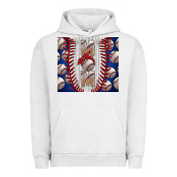 Pigment Lunar Rock Baseball Mom Urban Hoodie - CowhideDigitalArt