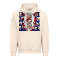 Sandshell Baseball Mom Urban Hoodie - CowhideDigitalArt