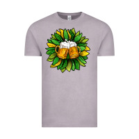 St. Patricks Sunflower With Beer Vintage Tee | Teevron