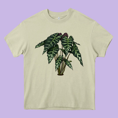 Amazon Elephant Ear Heavy Core Tee Designed By Lillyallendesigns