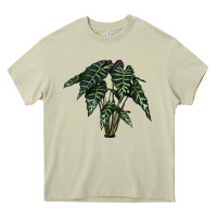 Mossy Amazon Elephant Ear Heavy Core Tee - LillyAllenDesigns