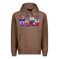 Chestnut emt emergency medical technician coffee cups Premium Hoodie - OliviaCreatesArt