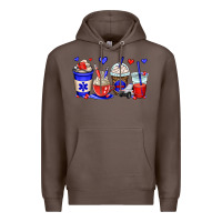 Coffee emt emergency medical technician coffee cups Premium Hoodie - OliviaCreatesArt