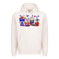 Pale Pink emt emergency medical technician coffee cups Premium Hoodie - OliviaCreatesArt