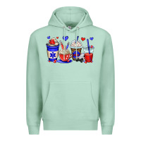 Seafoam emt emergency medical technician coffee cups Premium Hoodie - OliviaCreatesArt