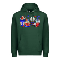 Sports Green emt emergency medical technician coffee cups Premium Hoodie - OliviaCreatesArt