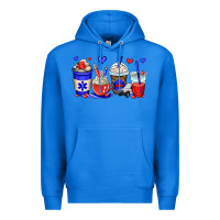 True Royal emt emergency medical technician coffee cups Premium Hoodie - OliviaCreatesArt