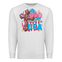 God Blessed The Usa Premium Sweatshirt | Teevron