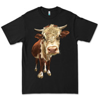 Black Hereford Heifer Premium Tee - LillyAllenDesigns