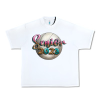 White volleyball senior 2023 Urban Heavy Tee - BundleAndBundleShop
