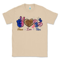 Mushroom Peace Love Cheer Classic Tee - BundleAndBundleShop