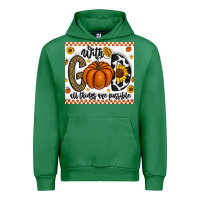 Emerald With God All Things Are Possible Urban Hoodie - CowhideDigitalArt