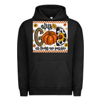 Pigment Black With God All Things Are Possible Urban Hoodie - CowhideDigitalArt