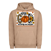 Pigment Burro With God All Things Are Possible Urban Hoodie - CowhideDigitalArt