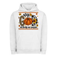 Pigment Lunar Rock With God All Things Are Possible Urban Hoodie - CowhideDigitalArt