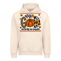 Sandshell With God All Things Are Possible Urban Hoodie - CowhideDigitalArt