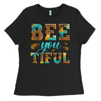 Black Western Bee You Tiful Bee Ladies Tee - LillyAllenDesigns