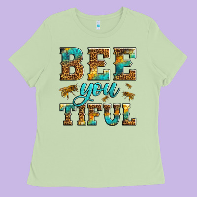 Western Bee You Tiful Bee Ladies Tee Designed By Lillyallendesigns