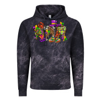 Cloud Black mardi gras dental Vintage Hoodie - BundleAndBundleShop