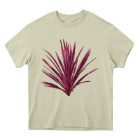 Pink Cordyline Heavy Core Tee | Teevron