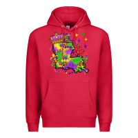 Cardinal louisiana map mardi gras olivia Premium Hoodie - OliviaCreatesArt