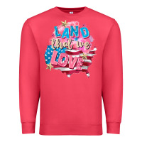Cardinal Merica leopard lightning bolt Premium Sweatshirt - FaDigitalArtStudio