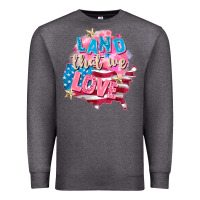 Charcoal Heather Merica leopard lightning bolt Premium Sweatshirt - FaDigitalArtStudio