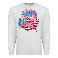 Oatmeal Heather Merica leopard lightning bolt Premium Sweatshirt - FaDigitalArtStudio