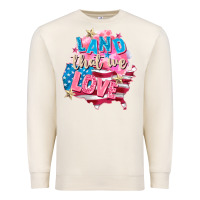 Sandshell Merica leopard lightning bolt Premium Sweatshirt - FaDigitalArtStudio