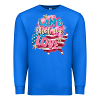 True Royal Merica leopard lightning bolt Premium Sweatshirt - FaDigitalArtStudio