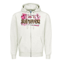Oatmeal Heather im a survivor cancer awareness Zipper Hoodie - CowGirlArtShop