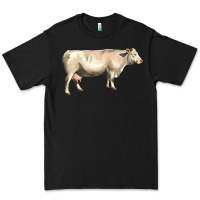 Black charolais cattle Premium Tee - LillyAllenDesigns