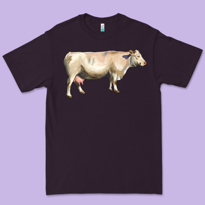 Charolais Cattle Premium Tee Designed By Lillyallendesigns