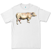 White charolais cattle Premium Tee - LillyAllenDesigns