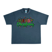 Midnight Navy merry christmas Urban Heavy Tee - BundleAndBundleShop