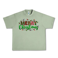 Oil Green merry christmas Urban Heavy Tee - BundleAndBundleShop