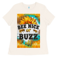 Bone bee nice or buzz off Ladies Tee - LillyAllenDesigns
