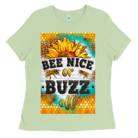 Matcha bee nice or buzz off Ladies Tee - LillyAllenDesigns