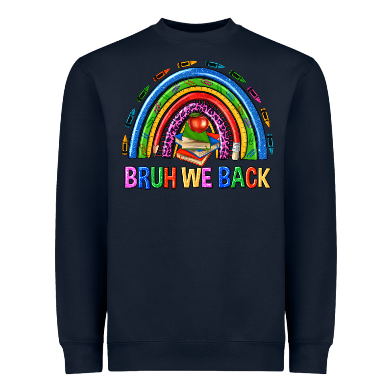 Bruh We Back Heavyweight Sweatshirt by NancyCooperArtShop | Teevron